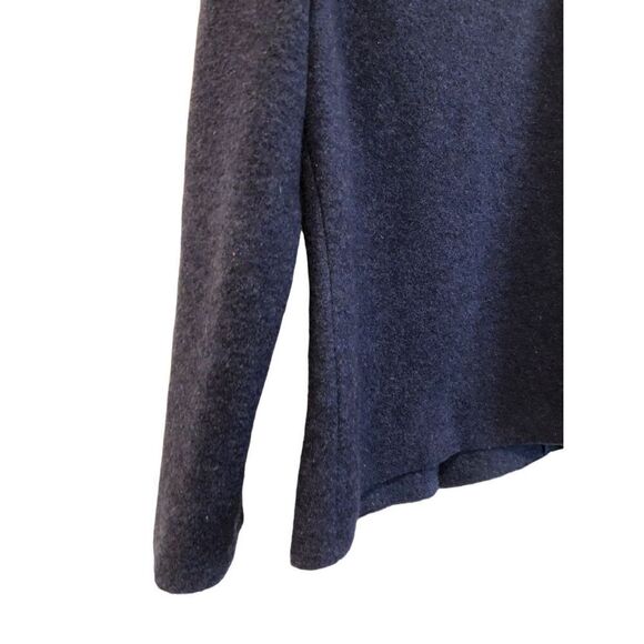 Land’s End 14T Boiled Wool Button Down Sweater Jacket, Cardigan, Blazer Style - Picture 3 of 12